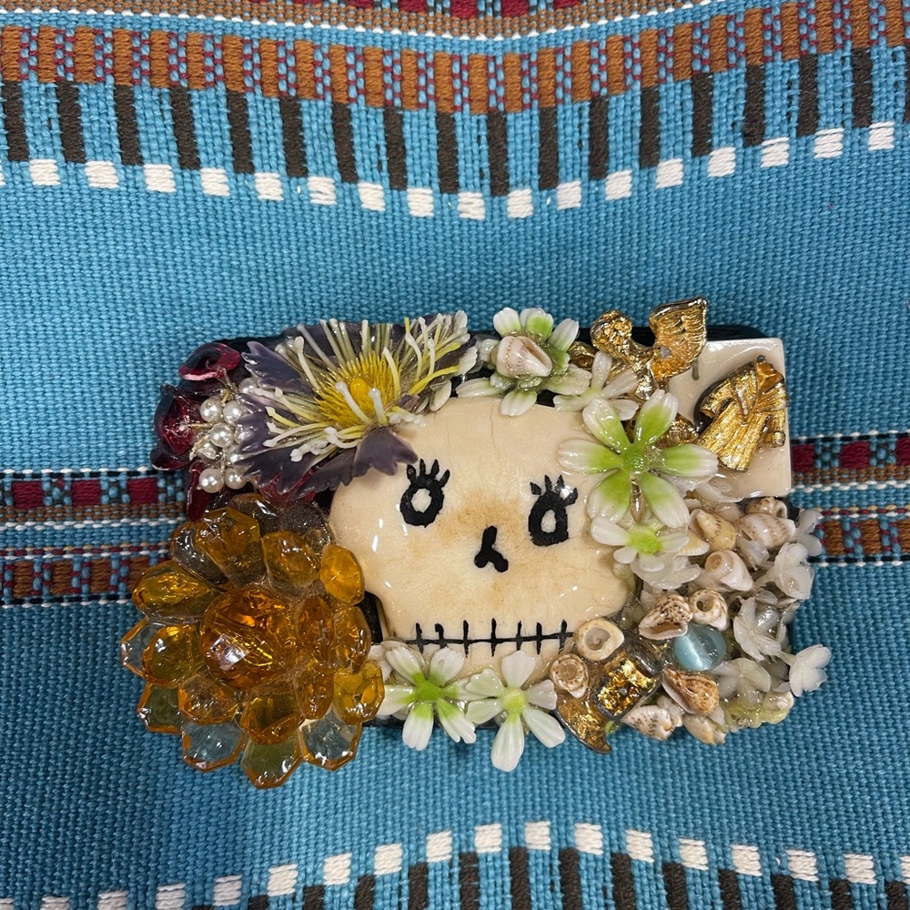 Authentic Bone Dust Cowgirl belt buckle